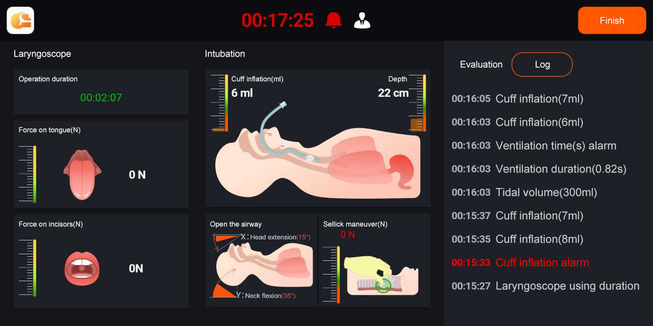 Interactive Airway Management Simulator